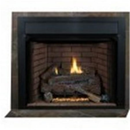 - 42 in. Custom Series Floor Level Vent Free Firebox - Clean Face