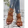 thumbnail image 4 of Women's Large Size Slip-on Comfortable & Lightweight Casual Flat Sandals For Spring/summer Outfit, 4 of 5