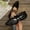 #19Black, variant on Women's Floral Lace Ballet Flats Mesh Sheer Pointed Toe Elegant Flat Shoes