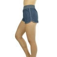 thumbnail image 2 of ToBeInStyle Women's Contrast Waistband Athletic Shorts, 2 of 4