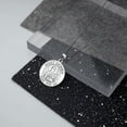thumbnail image 6 of Picturesongold.Com Saint Gemma Galgani Medal - Round- 2/3 x 2/3 inch Size of Dime, Sterling Silver, 6 of 7