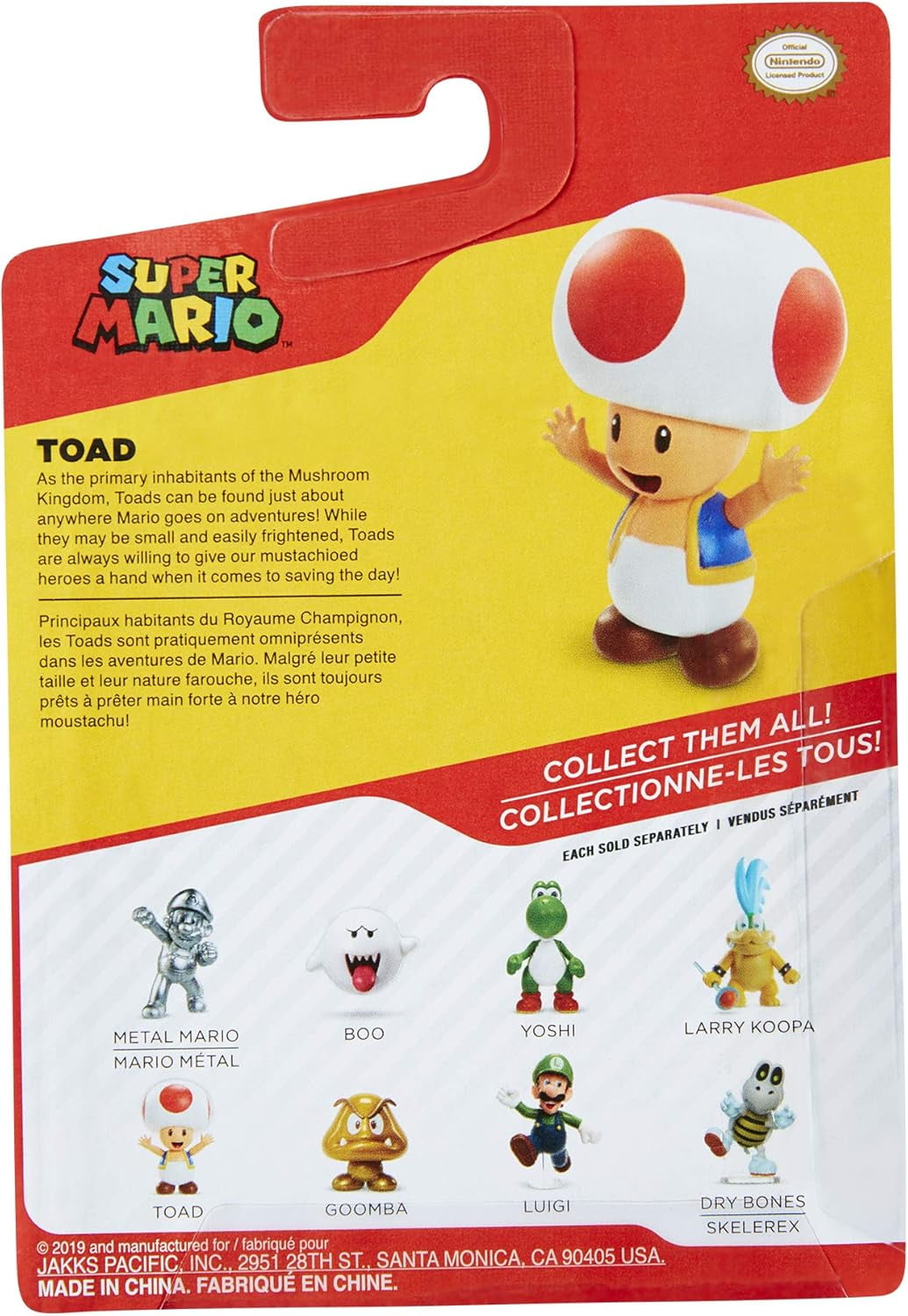 RED TOAD (BLUE VEST)