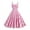 Pink, variant on IBTOM CASTLE Women's Vintage 1950s Cocktail Party Swing Dress Summer Sleeveless Halter Retro Wedding Formal A-line Midi Dresses XXL Apricot + Green Dots