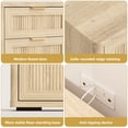 thumbnail image 5 of HARIPUL Coffee Bar Cabinet with Mini Fridge Space, Liquor Bar Wine Bar Cabinet with Hidden Drawer, Buffet Sideboard for Living Room, Kitchen, Dining Room, 5 of 9