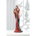 thumbnail image 2 of AEWholesale 10017933 Medieval Princess Standing with Orange Dragon, 2 of 2