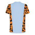 thumbnail image 4 of WAENQINLA Big And Tall Mens T-Shirts Summer Short Sleeve Round Neck Shirts Soft Stylish Leopard Printed Tees Tops,M-4XL, 4 of 5