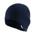 thumbnail image 5 of Tittly Winter Hats Beanie Windproof And Cycling Outdoor Riding Winter Cycle Helmets Running Sports Women Skiing Cover Under Climbing Baseball Caps Skull Caps Hats for Women Navy One Size, 5 of 5
