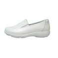 thumbnail image 3 of 24 HOUR COMFORT Lila Wide Width Professional Sleek Shoe WHITE 6.5, 3 of 7