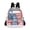 Statue Of Liberty with Flag, variant on Mini Backpack Purse for Women Quilted Casual Daypack Small Travel Shoulder Bag, Cute Dogs with Happy and Joyful