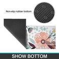 thumbnail image 7 of 2 Piece Floral Flowers Spring Rug Kitchen Rug Set, Decor Kitchen Rugs, Absorbent Non-Slip Washable Floor Mats, Home Indoor Runner Rugs 17"x47"+17"x30", 7 of 7