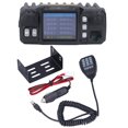 thumbnail image 3 of Mini Radio Móvil para Coche Quad Band 200 Canales VHF 136‑174MHz 220‑270MHz Retroiluminación con Micrófono de Mano, 3 of 11
