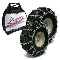 The ROP Shop 2 Link Tire Chain Pair for John Deere 16x7.5x8 Front 23x10x12 Rear Tractor Tires