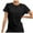 Black, variant on Lixiuxyad Workout Tops For Women UPF50 Breathable Loose Fit Yoga T Shirts Short Sleeve Running Gym Athletic Tee Top Trendy Casual,Black L