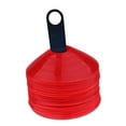 thumbnail image 4 of de 50 Conos, Conos de Tráfico, Conos para Fútbol, ​​Fútbol Americano, Baloncesto, Deportes rojo, 4 of 9