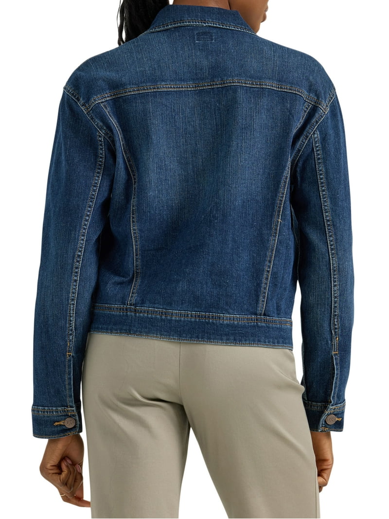 Lee Women's Loose Fit Heritage Denim Jacket - Walmart.com