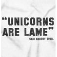 thumbnail image 2 of Unicorns Are Lame Said Nobody Ever Womens Plus Size Graphic Zipper Hoodie Brisco Brands 4X, 2 of 5