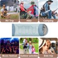 thumbnail image 5 of Sleeping Bags for Adults Kids - 3 Season Cold&Warm Weather Waterproof Sleeping Bags with Removable Liner - Lightweight Sleeping Bags for Camping Hiking Outdoor Travel, Blue- Left Zipper, 5 of 9