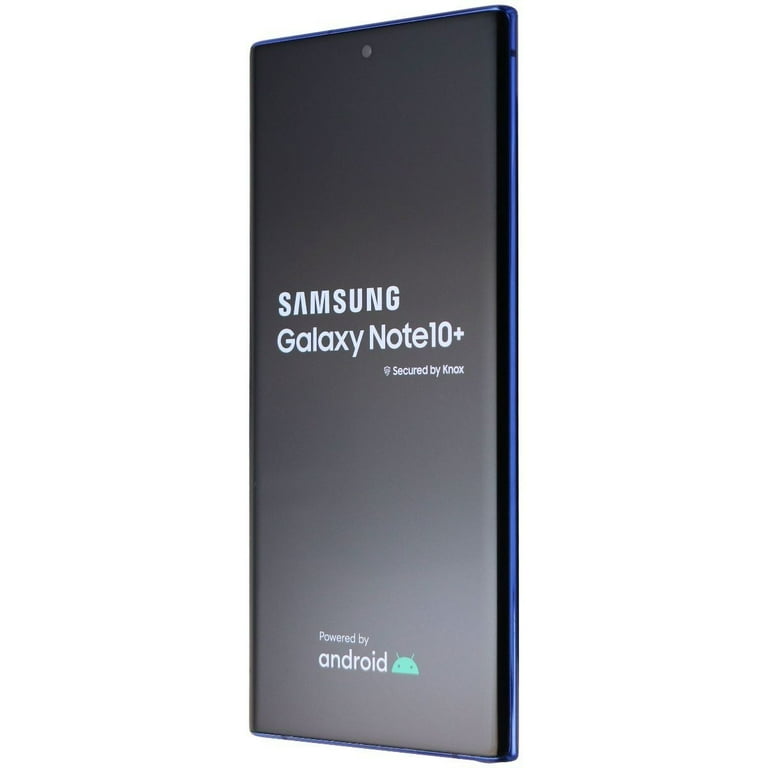 Restored Samsung Galaxy Note10+ (6.8-inch) SM-N975U (Verizon Only) - 256GB  / Aura Blue (Refurbished)