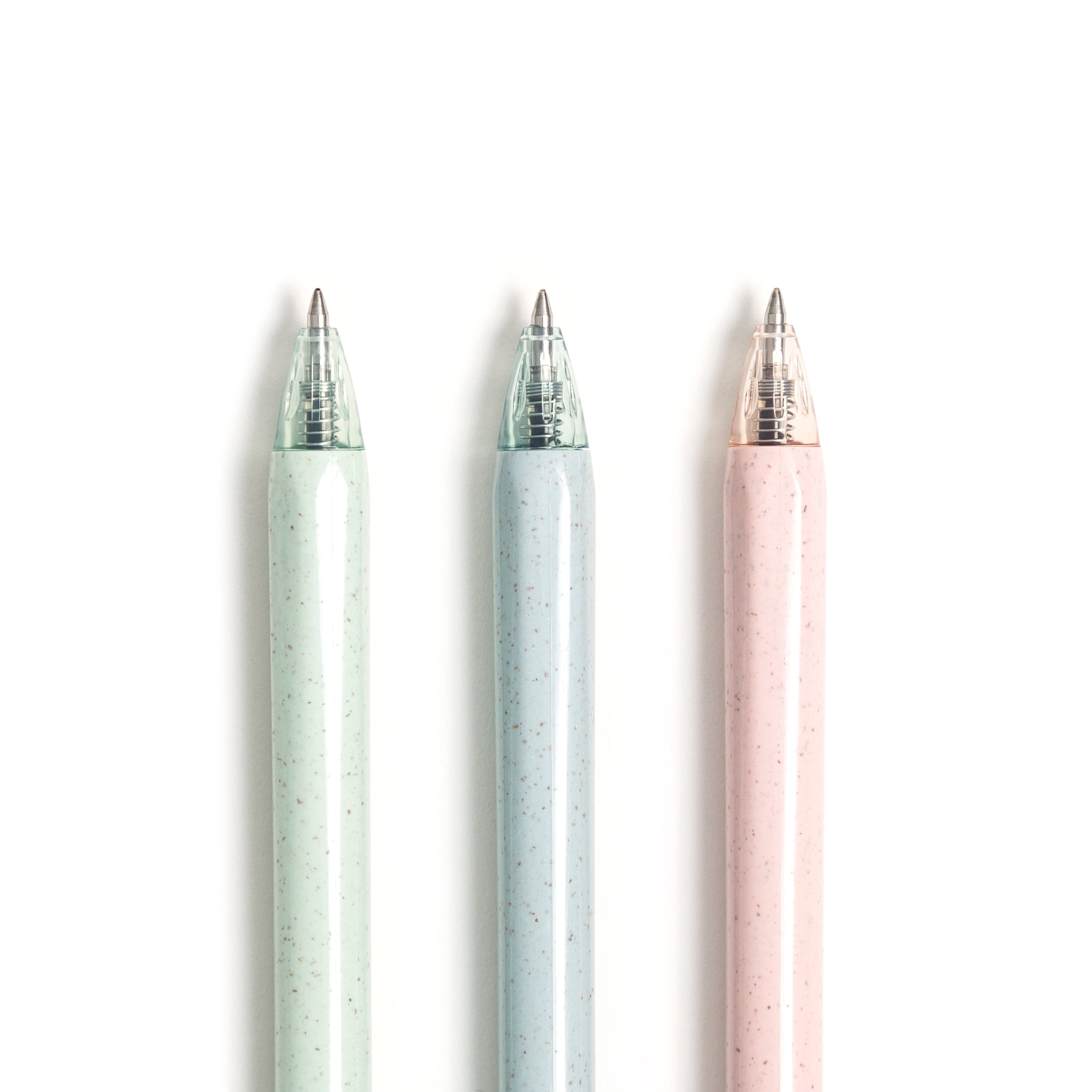 U Brands UEco Gel Pen, Black Ink, Pastel Speckle, 4 Count,