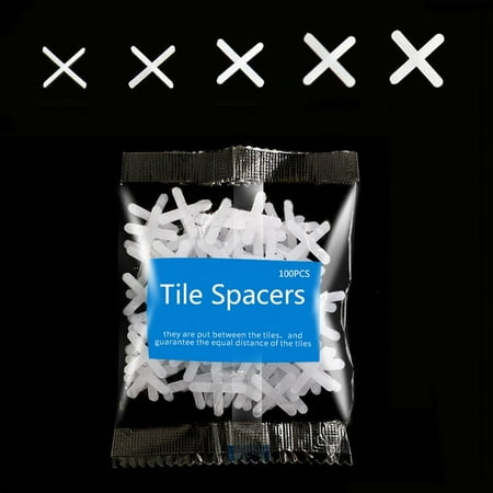

1/1.5/2/2.5/3/4/5/6/8/10mm 100pcs of a bag for Tile Cross Paving Brick Floor Brick Wall Joint Card Cross Card