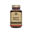 thumbnail image 1 of Suplemento Solgar Biotina de 5000 mcg, 100 cápsulas vegetarianas para piel y cabello, 1 of 6