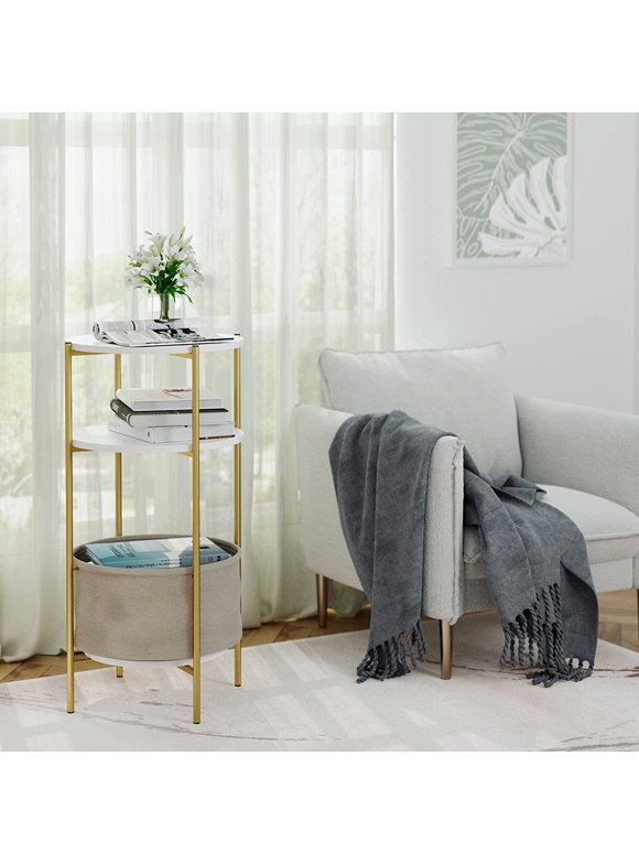 Gold Nightstands in Nightstands