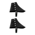 thumbnail image 3 of Spats ajustables Yinane para hombre Gangster de los años 20 Negro, 3 of 8