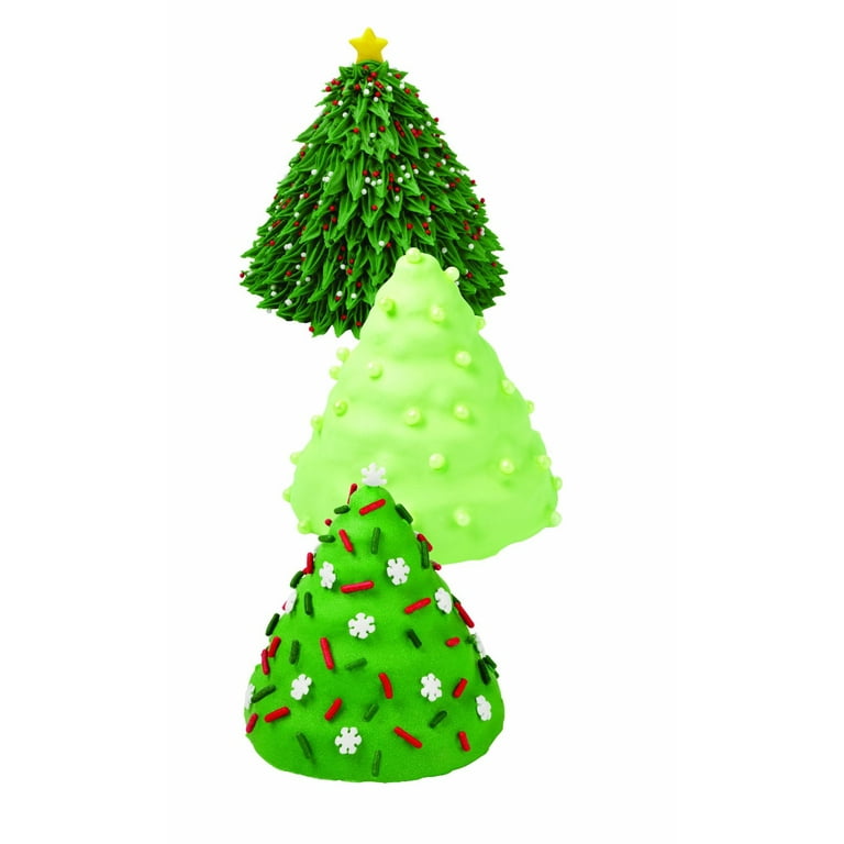 Wilton Christmas Tree Cake Pan 2105-2081, Evergreen Tree Shaped Green Metal  Mold 