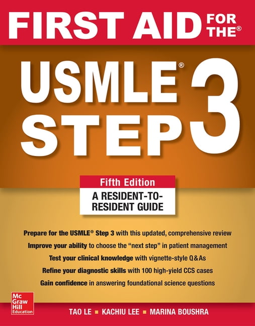 Tao Le, First Aid for the USMLE Step 1, 2026, Hardcover - Walmart.com