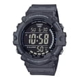 thumbnail image 1 of Reloj pulsera Casio AE-1500WH con correa de resina color gris - fondo negro, 1 of 4