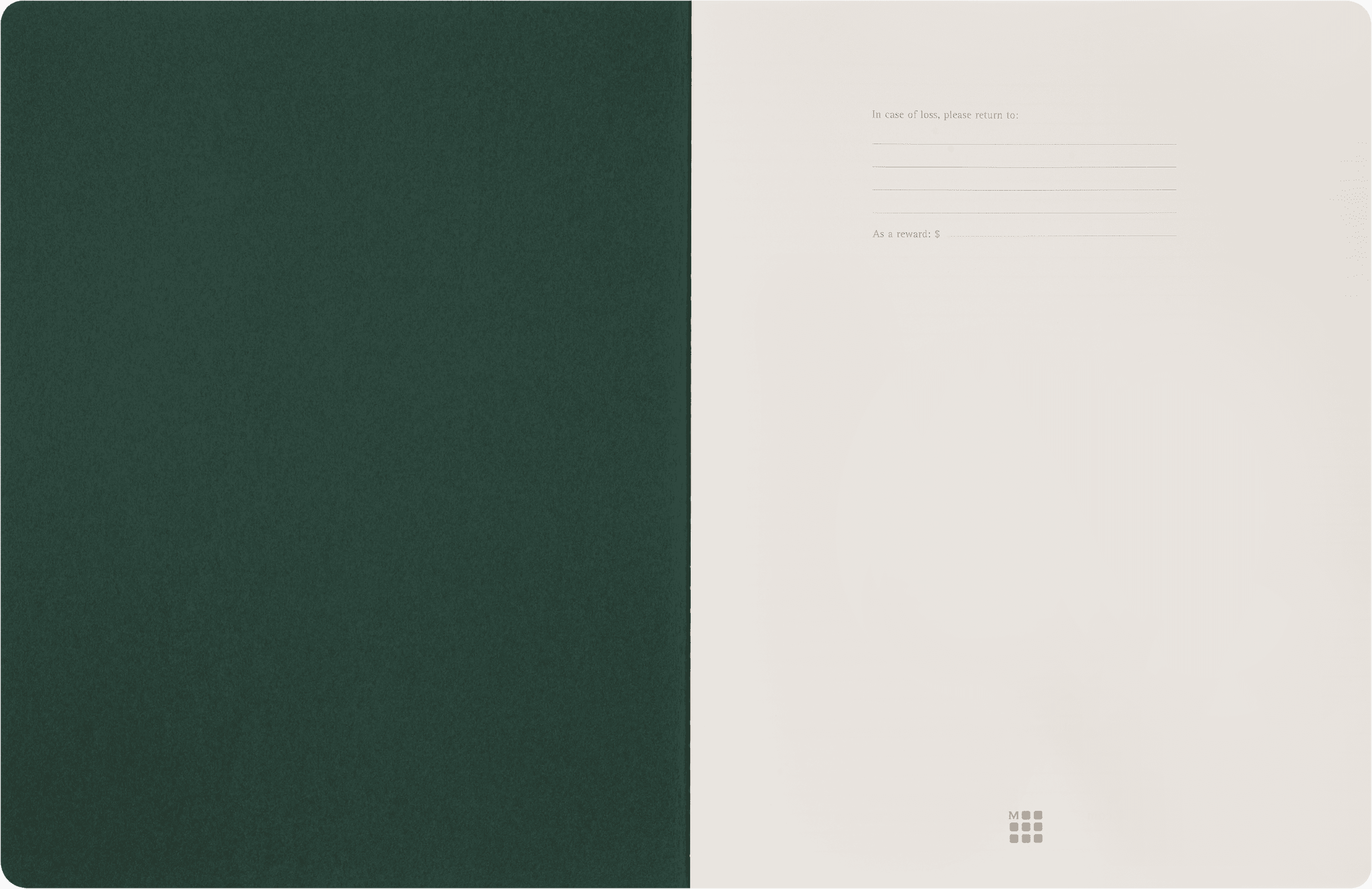 Moleskine Student Cahier Journal, Soft Cover, Ruled, XXL (8.5" x 11"), Myrtle Green