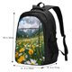 thumbnail image 5 of Balery Mountain Daisy Meadow Mochila con carga USB para hombre y mujer - Mochila impermeable y antirrobo para portátil con puerto USB para viajes, trabajo, estudios y universidad, 5 of 7