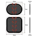 thumbnail image 2 of 12Pcs Belt Electrode Pads, Compatible with Abs Series, Replacement Electrode Pads for Slendertone Abdominal Muscle Building Belts, 2 of 4