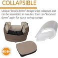thumbnail image 4 of K&H Pet Products Bucket Booster Dog Car Seat - Small - Tan, 4 of 8