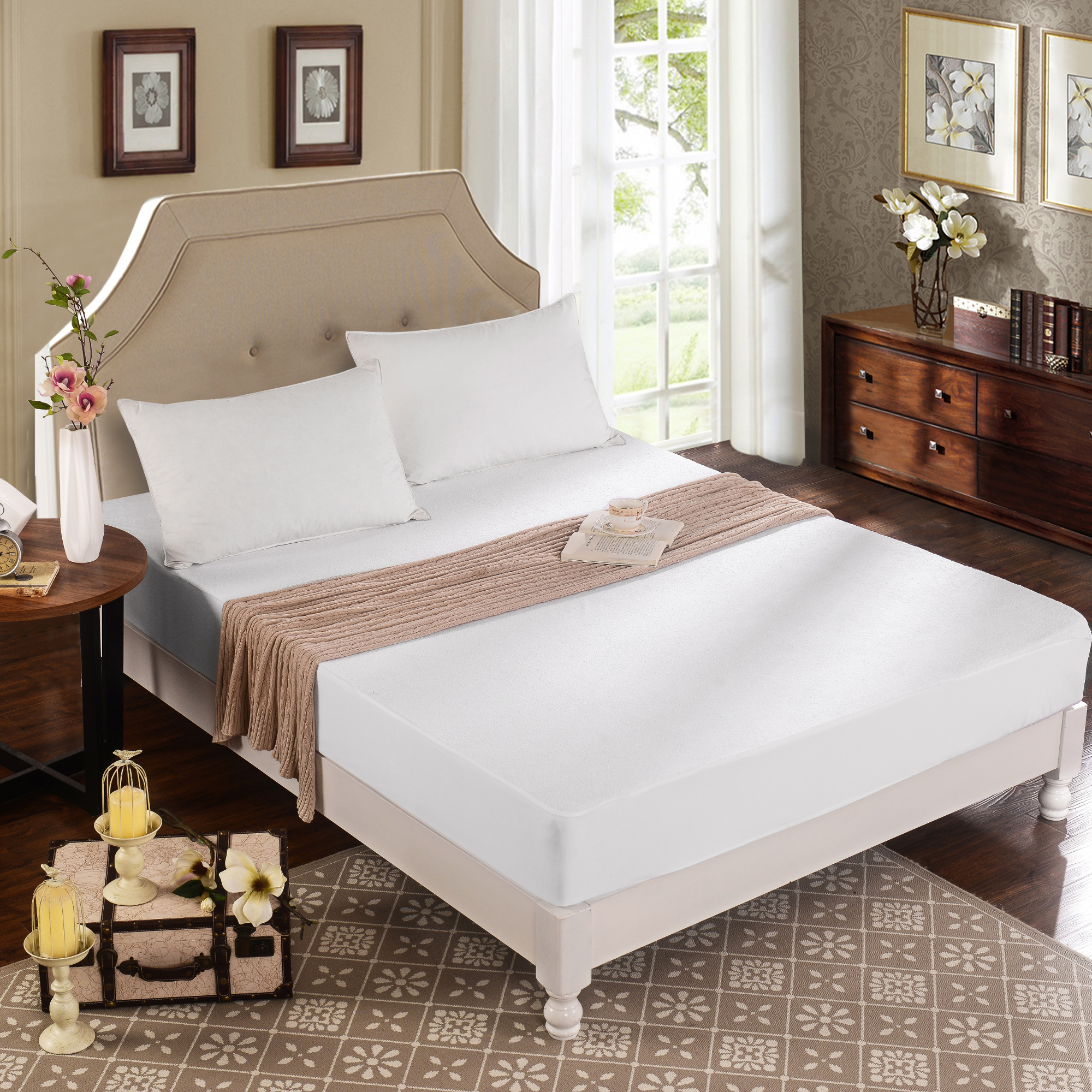 Dream Signature Collection Bamboo Viscose Terry Mattress Protector