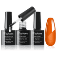 thumbnail image 1 of yeacher Custom 9-Piece Nail Polish Base Coat Set, 8ML x 3 Bottles, Durable & Quick-Dry Formula for Long-Lasting Manicures, 1 of 6