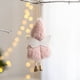 thumbnail image 5 of Mini ángel de Navidad con alas plateadas, adorno para árbol de Navidad, muñeco elfo de Navidad, adornos navideños para el hogar, 5 of 5
