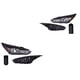 thumbnail image 1 of Par de Faros Focus 2015 A 2016 Ford Fdo Negro C/Luz Día DEPO ., 1 of 4