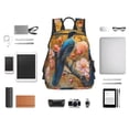 thumbnail image 6 of Balery Bluebird Blossom Elegance Lightweight Backpack for Men and Women - Durable and Water-Resistant, Ideal for School, Work, Travel, and Everyday Use, 6 of 9