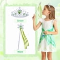 thumbnail image 4 of Benylion Girls Princess Dress up Halloween Fairy Costume for Little Kids Birthday Party Cosplay Outfits for 2-3 Years, 4 of 7