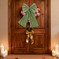 thumbnail image 6 of WMGHA 13x24 Inches Extra Large Christmas Satin Bows Christmas Tree Topper Decorations Giant Xmas Tree Toppers Bows for Home Wreath Wall Holiday Birthday Wedding Engagement Party Decor, 6 of 6