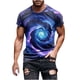thumbnail image 5 of Tops para hombre, blusas y camisas de manga corta con cuello redondo para hombre, jersey informal de moda con estampado de cuello redondo para hombre, pantalones cortos deportivos para fitness, blusa, 5 of 5
