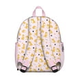 thumbnail image 3 of Adorable Dog-Themed Print Student Backpack – Cute Puppy Paw Pattern with Bone and Tail Cartoon Design, Artistic Watercolor Style for School, 3 of 6