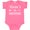 Hot Pink, variant on Inktastic Nana Valentine Grandchild Girls Baby Bodysuit