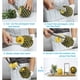 thumbnail image 4 of FELTECHELECTR Extractor de piña de acero inoxidable, pelador de piña duradero para el hogar y la tienda., 4 of 7