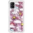 thumbnail image 2 of Compatible with Samsung Galaxy A51 5G Case Liquid Glitter Cute Stylish Slim TPU Silicone Quicksand Sparkle Shockproof Protective for Women Girls Case for Samsung Galaxy A51 5G Pink Horse YB, 2 of 12