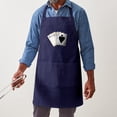 thumbnail image 5 of CafePress - Ace Spades Flush - Kitchen Apron with Pockets, Grilling Apron, Baking Apron, 5 of 5