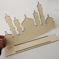thumbnail image 3 of CHAO Castillo musulmán Eid Al-fitr Diy, decoración del hogar de madera, manualidad para regalo creativa Eid de madera, 3 of 5
