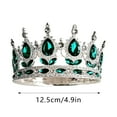 thumbnail image 2 of Rhinestone Wedding and for Women Party Hair Accessories Birthday Bridal for Women and Girls Headbands for Bridal, for Wedding and Party,F-Blue, 2 of 5
