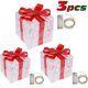 thumbnail image 1 of Juego de Cajas de Regalo iluminadas con LED, decoración interior y exterior con adorno y lazo, iluminación impresionante, novedad de 2024, 1 of 4